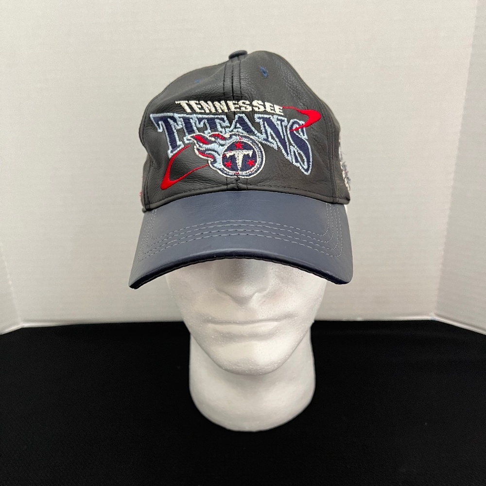 Vintage Pro Elite NFL Tennessee Titans Leather Adjustable Baseball Hat